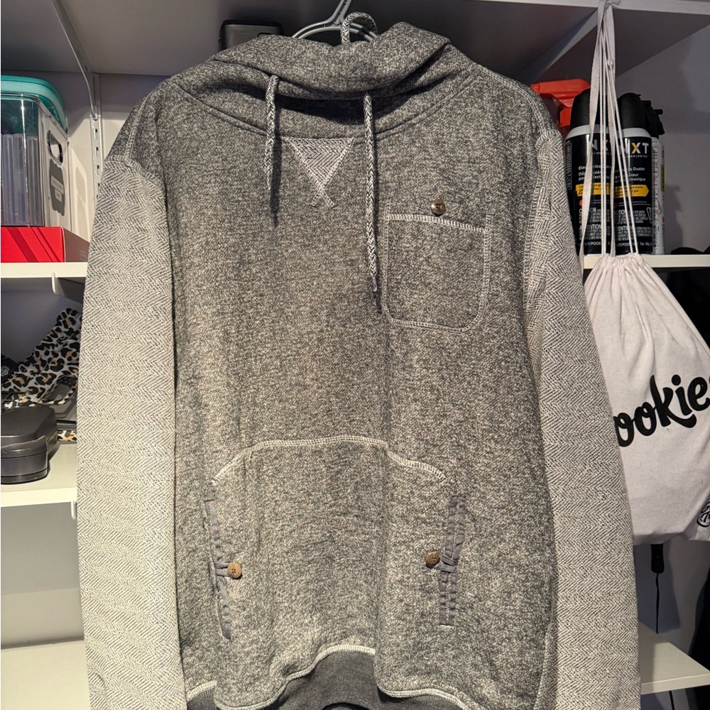 Urban Heritage Gray Sweatshirt Hoodie